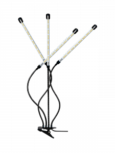 Фитолампа для растений с таймером на прищепке Огонек OG-LDP08W